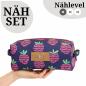Preview: Nähset Boxybag 'Medium' - Himbeere