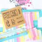 Preview: Nähset Boxybag 'Medium' - Summerfeeling inkl. Labelset 'C'est la vie!'