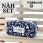 Preview: Nähset Boxybag 'Mini' - Lieblingsstück navy