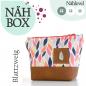 Preview: Nähbox Kosmetiktasche - Blattzweig