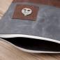 Preview: Nähset Kosmetiktasche - Waxed Dark