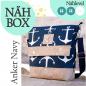 Mobile Preview: Nähbox 'Amber' - Anker Navy