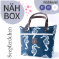 Preview: Nähbox 'Piper' - Seepferdchen navy