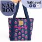 Preview: Nähset Tasche 'Leni' - Himbeere inkl. Labelset 'Fun'