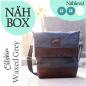 Preview: Nähbox 'Amber' - Waxed Grey