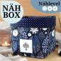 Preview: Nähset Utensilo groß - Winterblumen