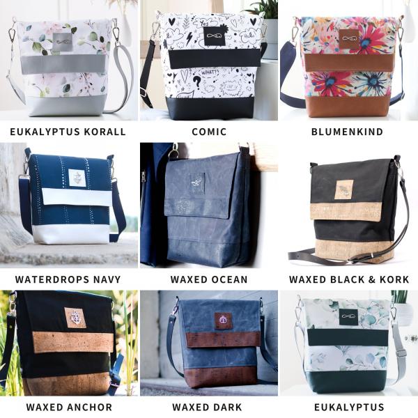 Preview: Große Weihnachtsbox mit Amber- & Kosmetiktaschen-Nähset