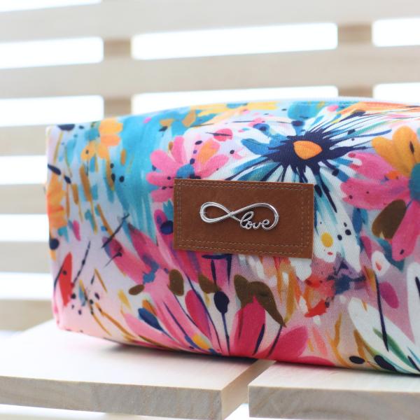 Preview: Nähset Boxybag 'Medium' - Blumenkind