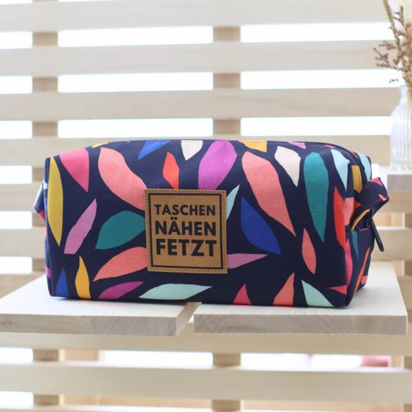 Preview: Nähset Boxybag 'Medium' - Farbenfroh inkl. Labelset 'Statement'