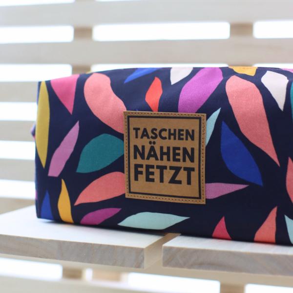 Nähset Boxybag 'Medium' - Farbenfroh inkl. Labelset 'Statement'