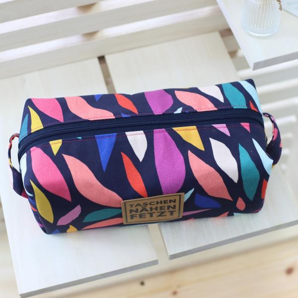 Nähset Boxybag 'Medium' - Farbenfroh inkl. Labelset 'Statement'