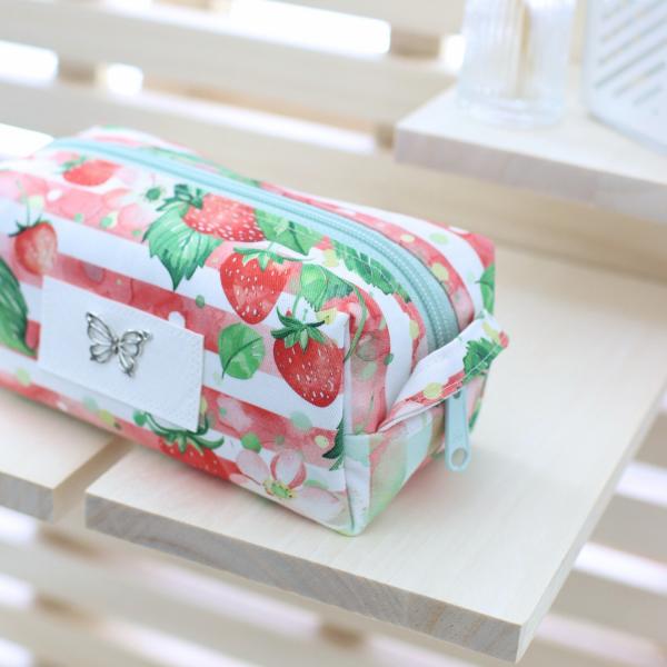 Nähset Boxybag 'Mini' - Erdbeere