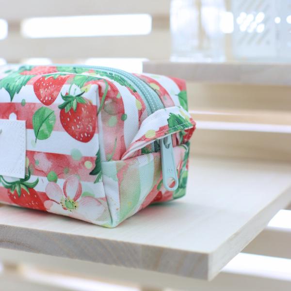 Nähset Boxybag 'Mini' - Erdbeere