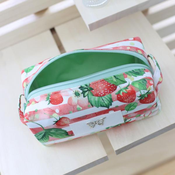 Nähset Boxybag 'Mini' - Erdbeere