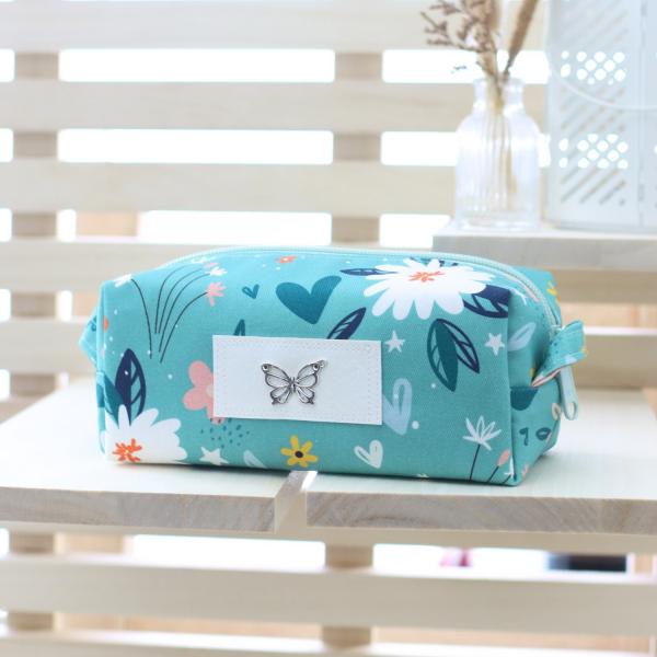 Preview: Nähset Boxybag 'Mini' - Flowers Mint