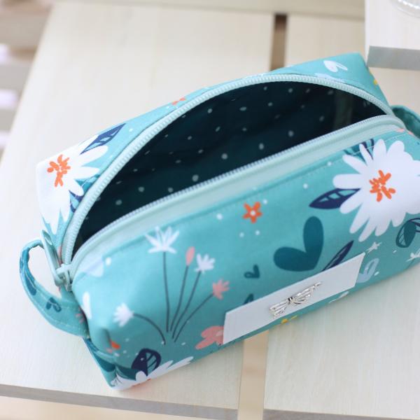 Nähset Boxybag 'Mini' - Flowers Mint