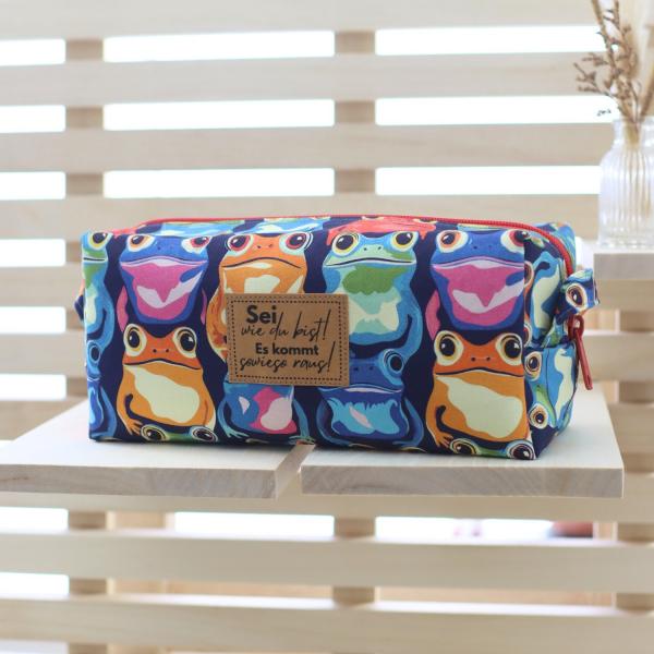 Preview: Nähset Boxybag 'Medium' - Froschkönig inkl. Labelset 'Crazy'
