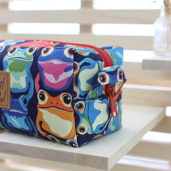 Nähset Boxybag 'Medium' - Froschkönig inkl. Labelset 'Crazy'