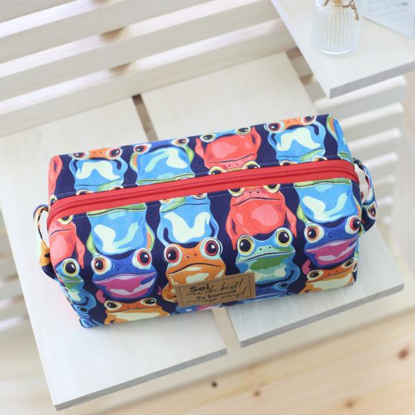 Nähset Boxybag 'Medium' - Froschkönig inkl. Labelset 'Crazy'