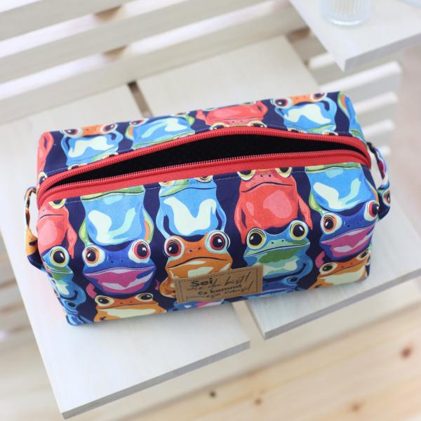 Nähset Boxybag 'Medium' - Froschkönig inkl. Labelset 'Crazy'
