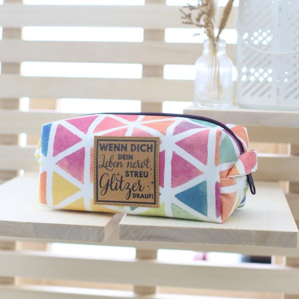 Preview: Nähset Boxybag 'Mini' - Geo inkl. Labelset 'C'est la vie!'