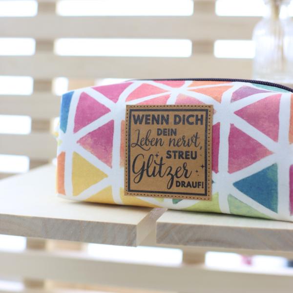 Preview: Nähset Boxybag 'Mini' - Geo inkl. Labelset 'C'est la vie!'