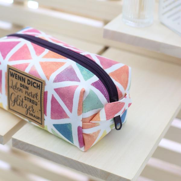 Preview: Nähset Boxybag 'Mini' - Geo inkl. Labelset 'C'est la vie!'