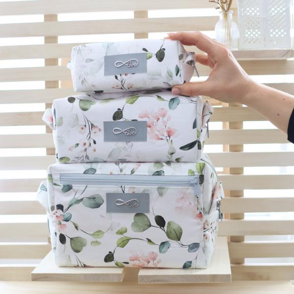 Nähset Boxybag 'Maxi' - Eukalyptus korall