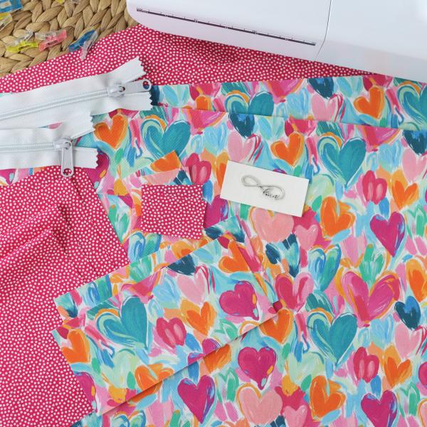 Preview: Nähset Boxybag 'Maxi' - Colorful