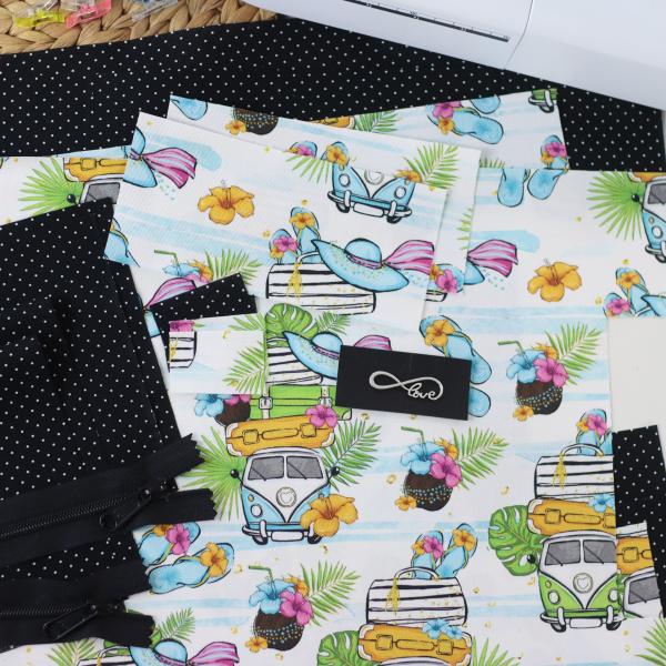 Preview: Nähset Boxybag 'Maxi' - Bulli