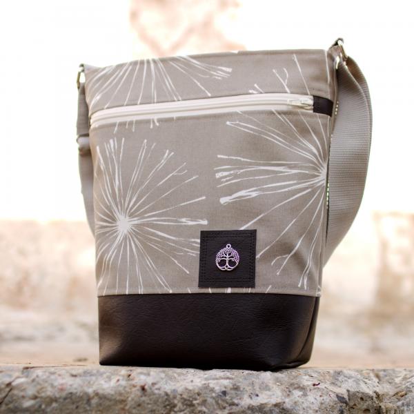Nähbox Set - Umhängetasche & Geldbörse - Pusteblume Taupe