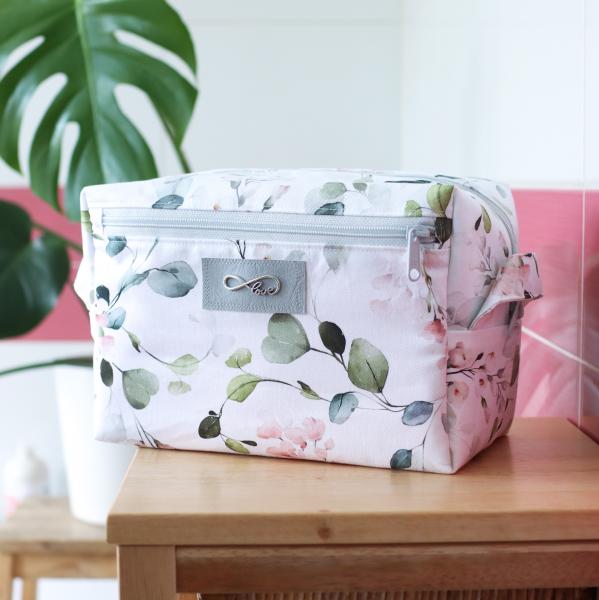 Preview: Nähset Boxybag 'Maxi' - Eukalyptus korall