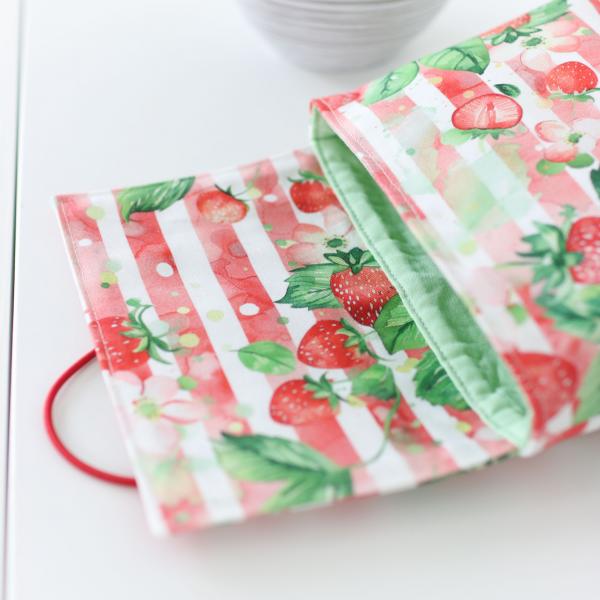 Nähset Minibag - Erdbeere