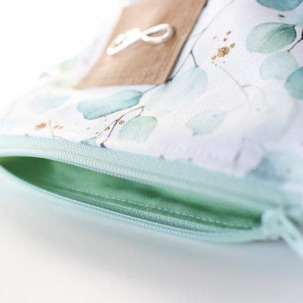 Nähbox Kosmetiktasche - Eukalyptus Mint