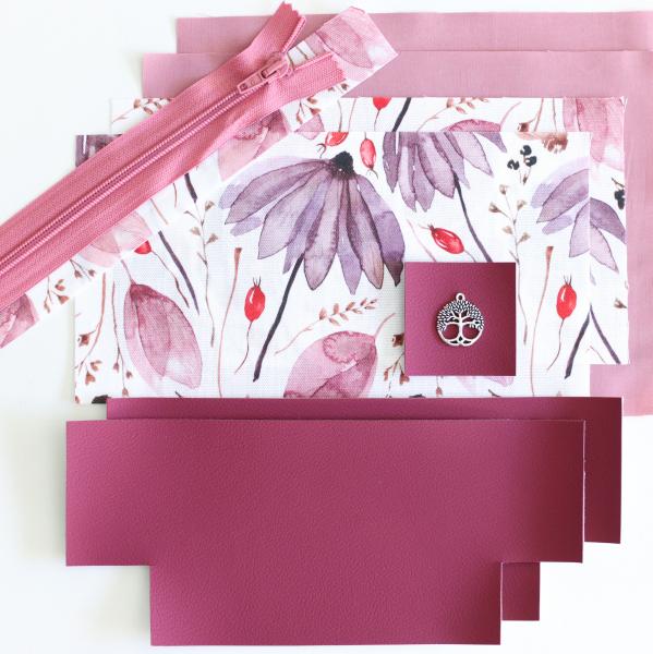 Nähbox Kosmetiktasche - Purple