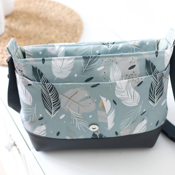 Nähset Tasche 'Katie' - Feathers Mint
