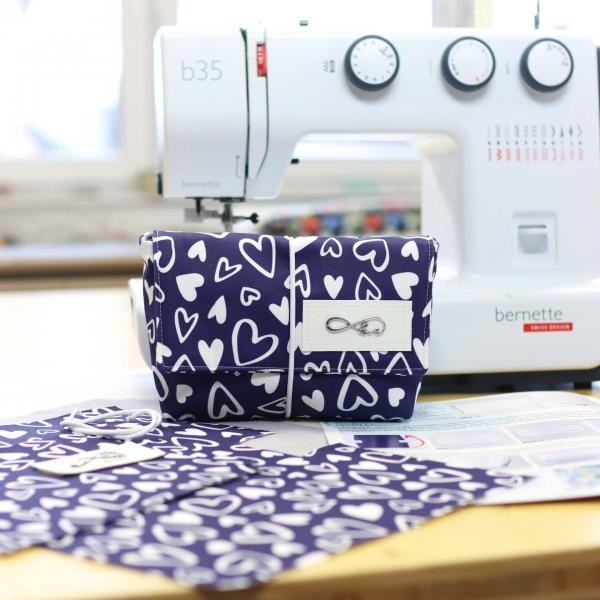 Preview: Nähset Minibag - Lieblingsstück navy