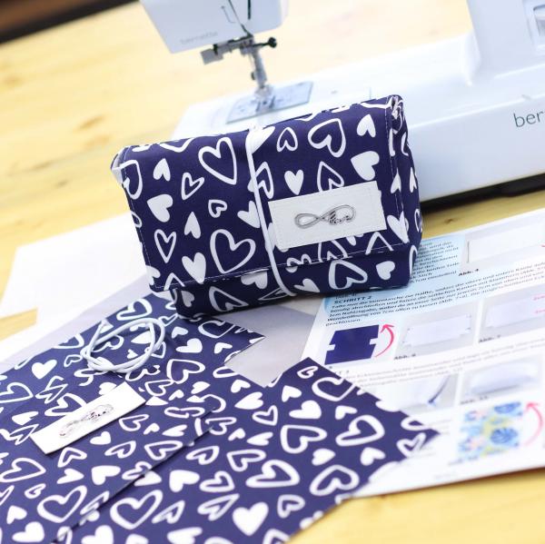 Preview: Nähset Minibag - Lieblingsstück navy