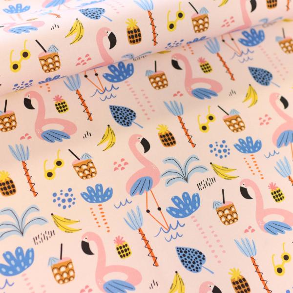 Canvas Eigenproduktion 'Flamingo'