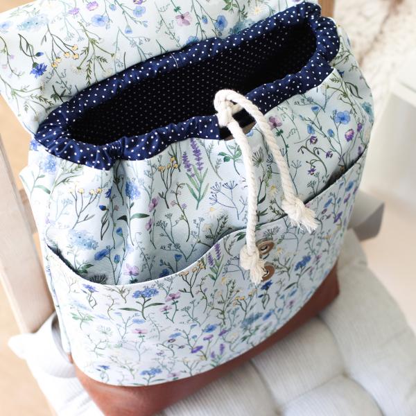 Nähbox Rucksack - Vergiss mein nicht - Mint
