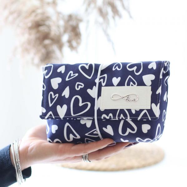 Canvas Eigenproduktion 'Lieblingsstück navy'