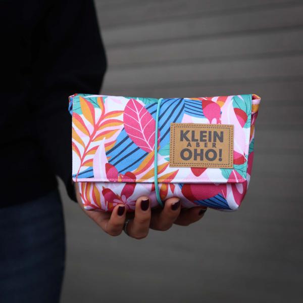 Nähset Minibag - Tropical Vibes inkl. Labelset 'Klein aber oho!'