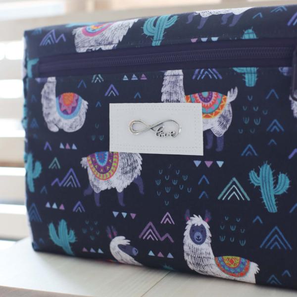 Nähset Boxybag 'Maxi' - Sweet Lamas