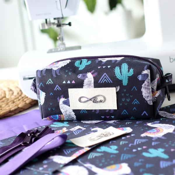 Preview: Nähset Boxybag 'Mini' - Sweet Lamas