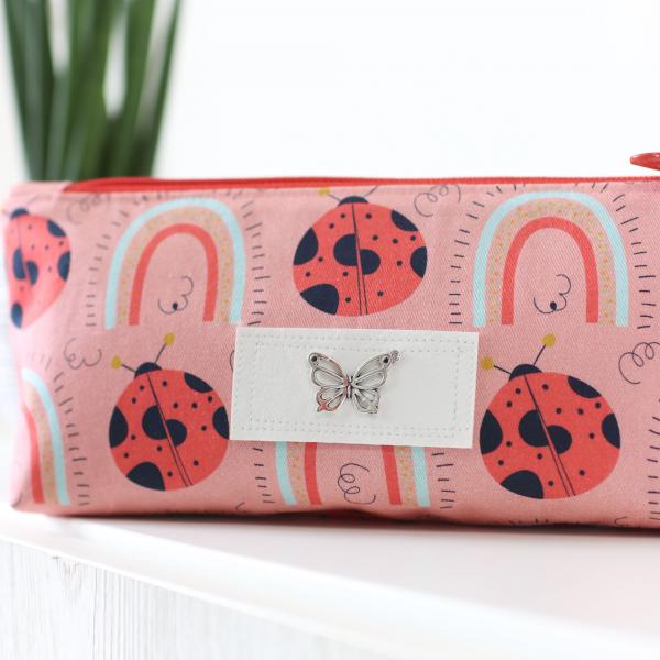 Nähset Zipperbag - Marienkäfer