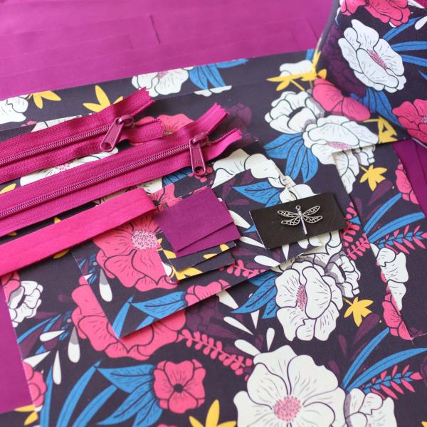 Preview: Nähset Boxybag 'Maxi' - Jungle Beat