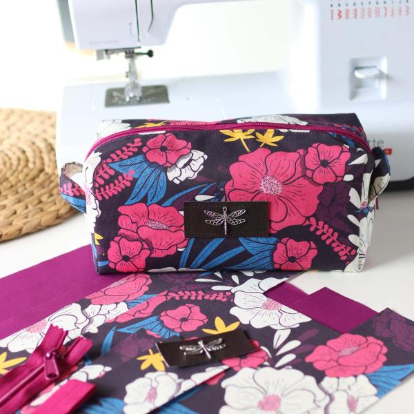 Preview: Nähset Boxybag 'Medium' - Jungle Beat