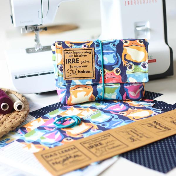 Preview: Nähset Minibag - Froschkönig inkl. Labelset 'Crazy'