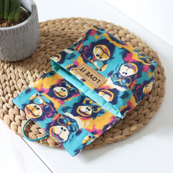 Nähset Minibag - Affentheater inkl. Labelset 'C'est la vie!'