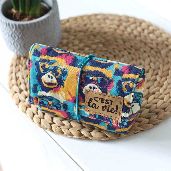 Nähset Minibag - Affentheater inkl. Labelset 'C'est la vie!'